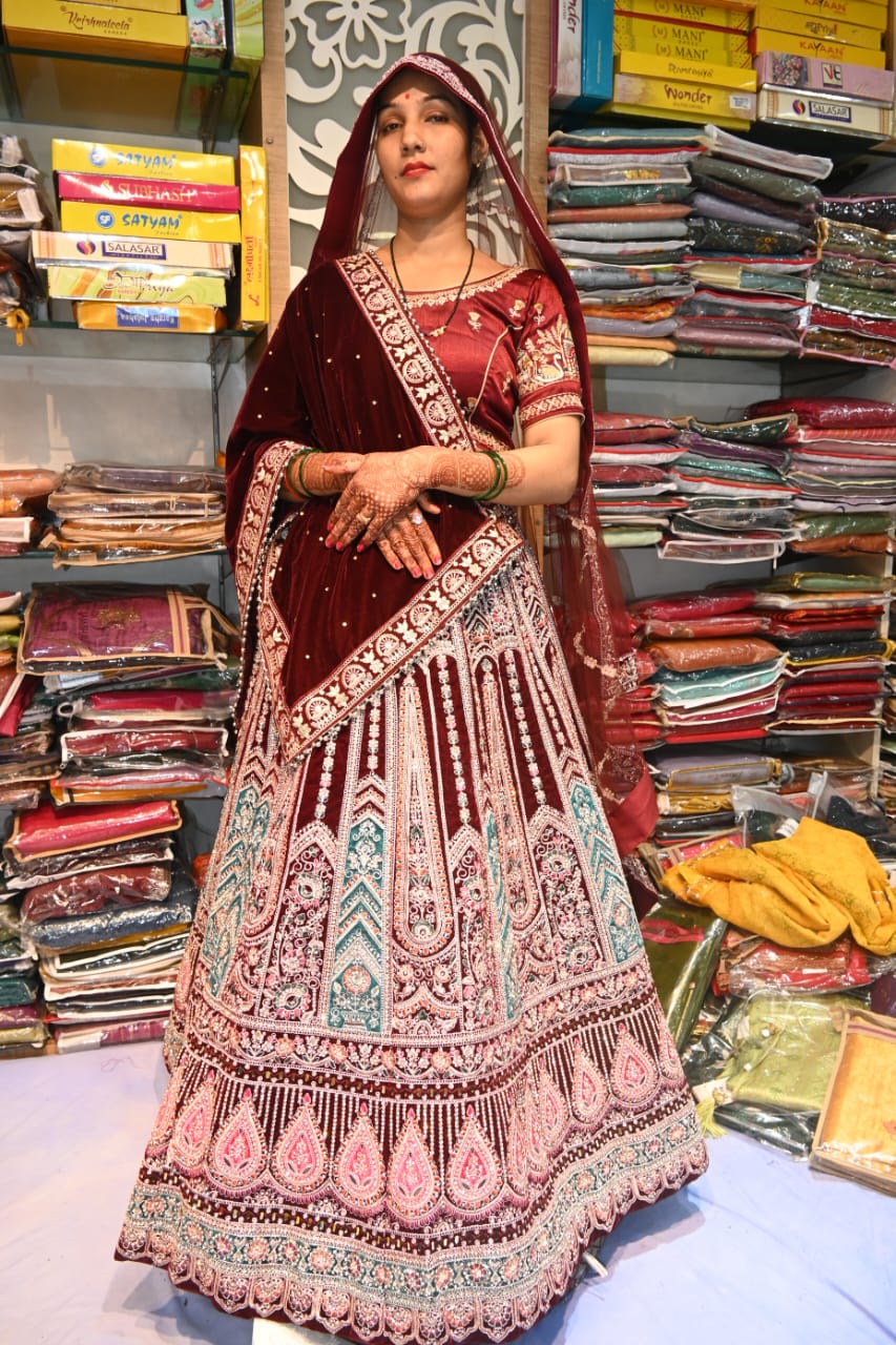 Bridal lehnga